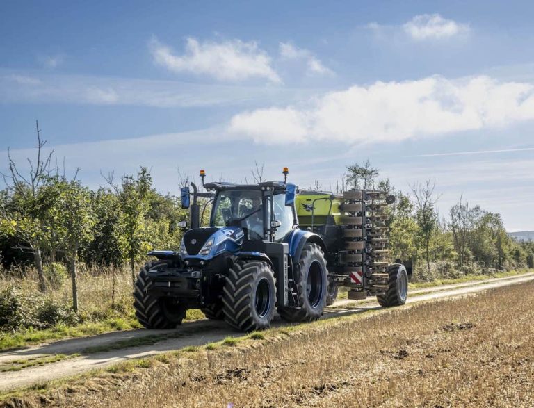 New Holland T Methane Power Lng El Tractor Propulsado Por Esti Rcol