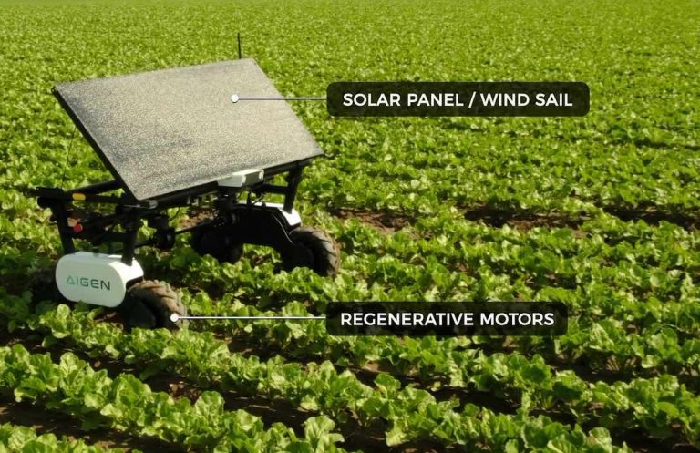 Aigen Conquista El Campo Americano Con Su Robot Autónomo Solar Para