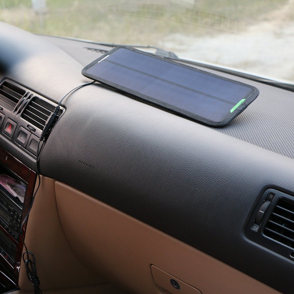 Cargadores solares para cargar la batería de tu coche
