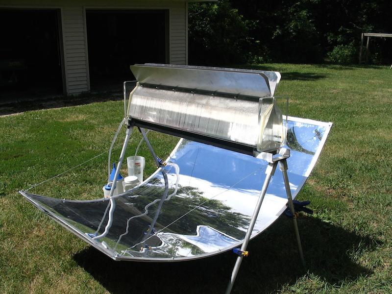 Depurador casero de agua mediante energía solar001