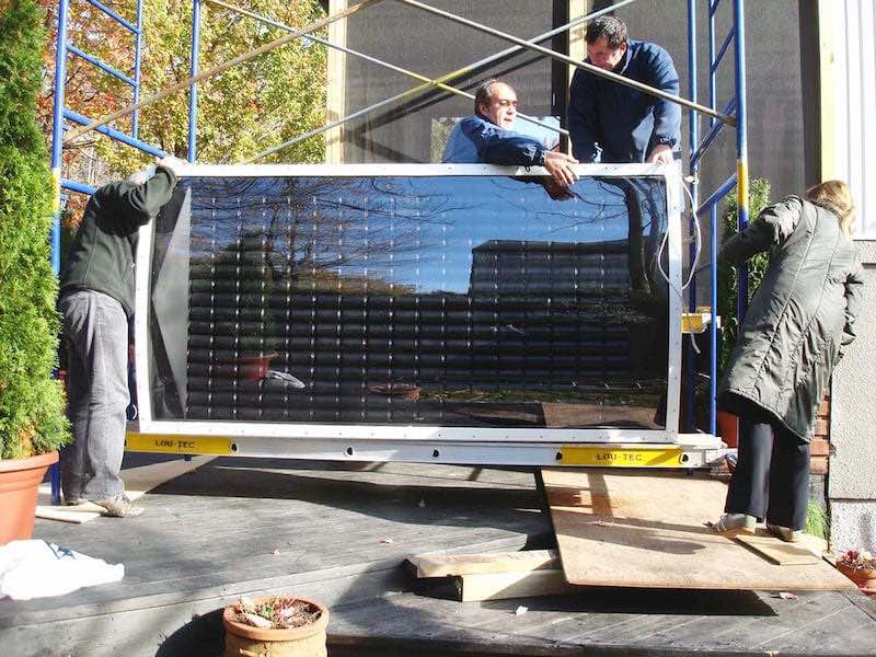 Como hacer una calefacción solar casera11