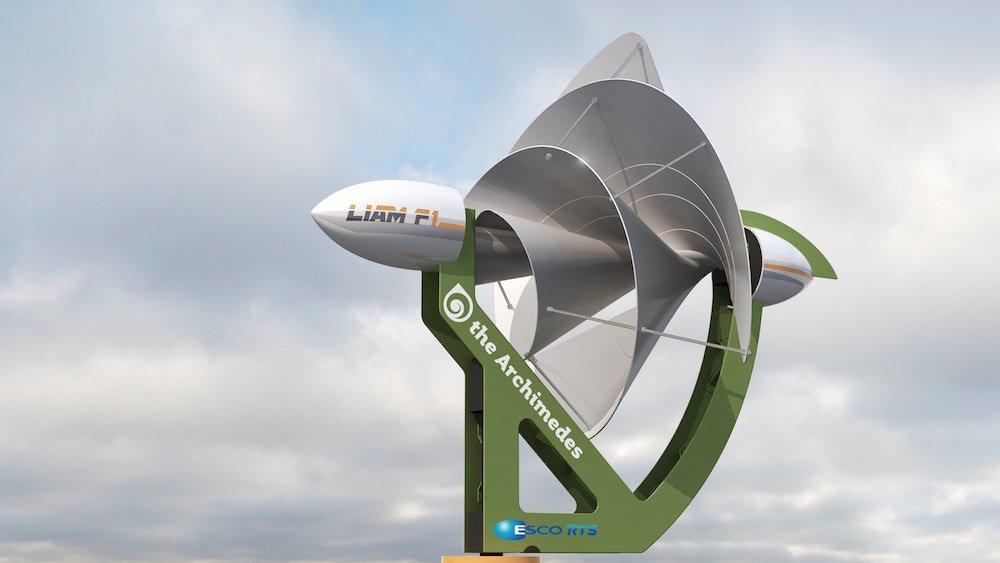 Pequeño aerogenerador urbano que puede hacer a los hogares energéticamente autónomos