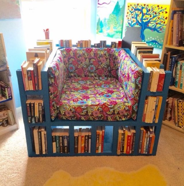 Como hacer un sillón librería 4