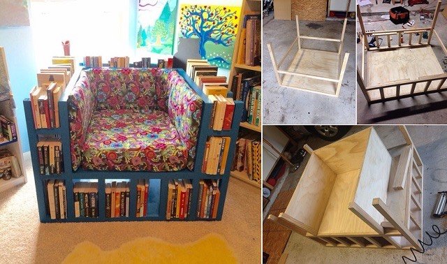 Cómo hacer un sillón librería paso a paso