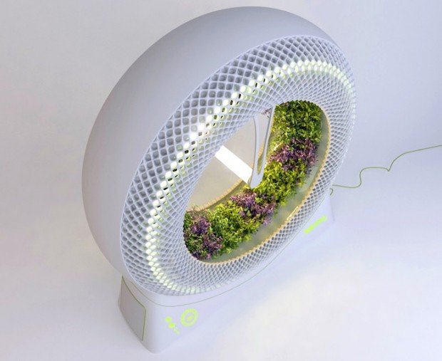 Un revolucionario jardín hidropónico para cultivar comida con tecnología de la NASA