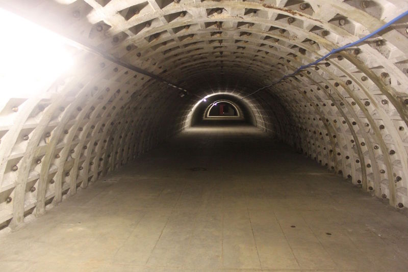 Huerto subterraneo tuneles segunda guerra mundial