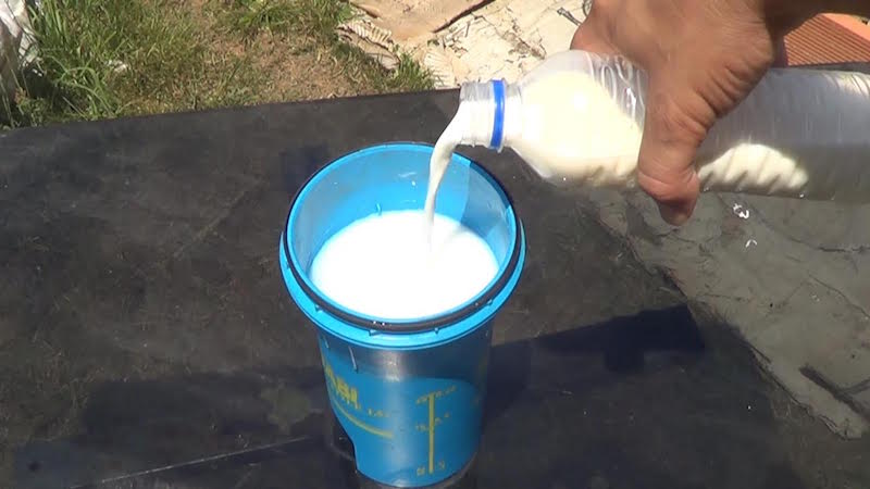 fungicida con leche para combatir los hongos
