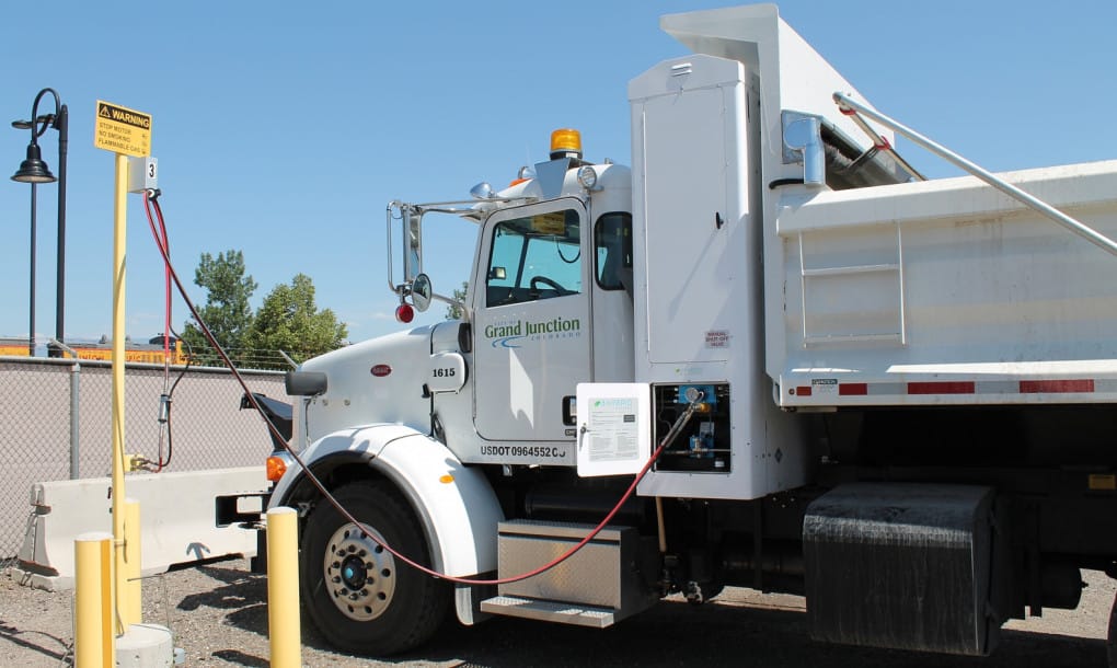 Los vehículos municipales de Grand Junction tienen combustible gracias a las aguas residuales