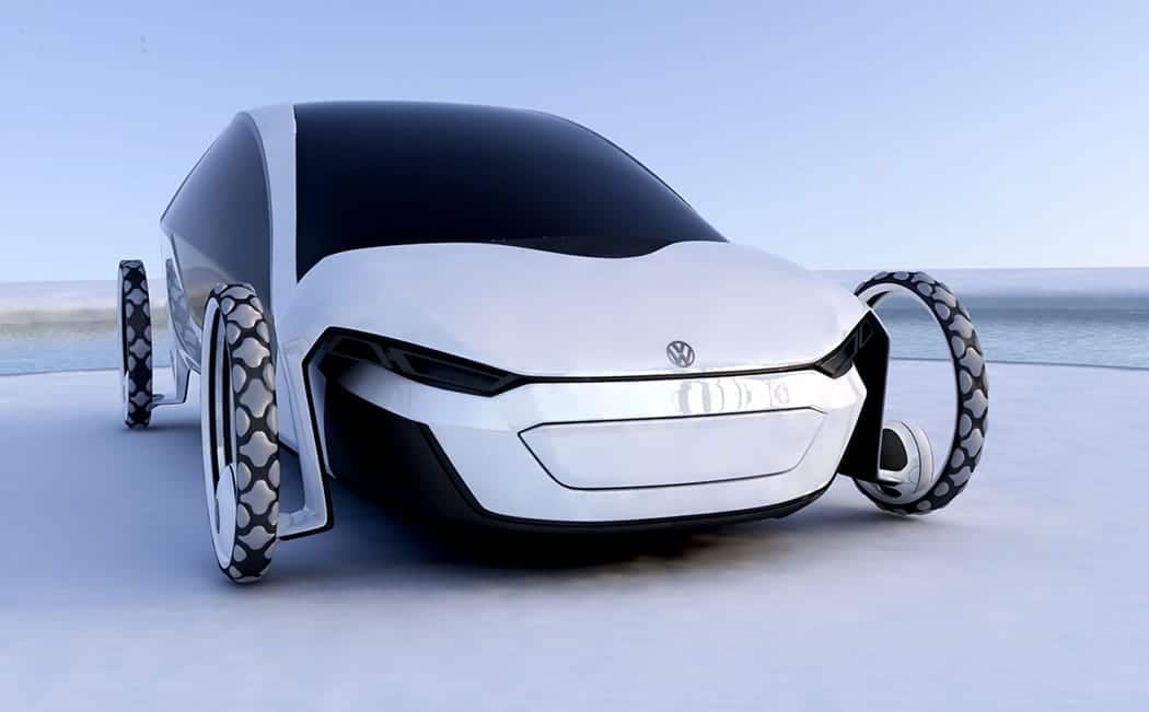 Diseño de coche solar para Volkswagen
