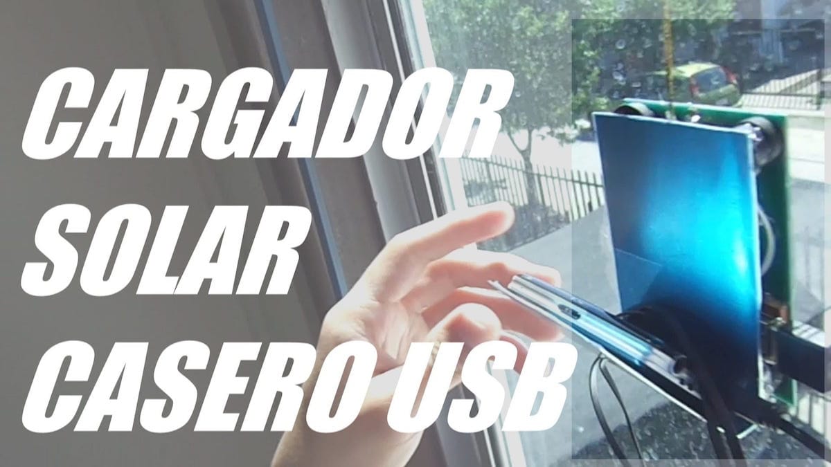 Cómo hacer un cargador solar casero USB