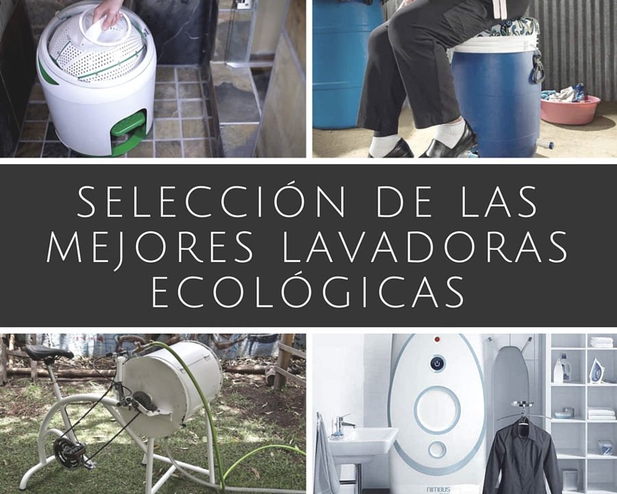 Selección de las mejores lavadoras ecológicas