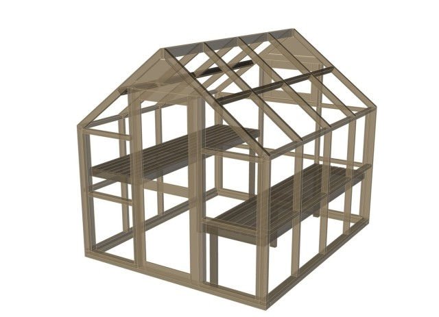 Como construir un invernadero con estructura de madera2