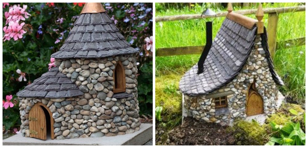 Increíbles casas de piedra en miniatura