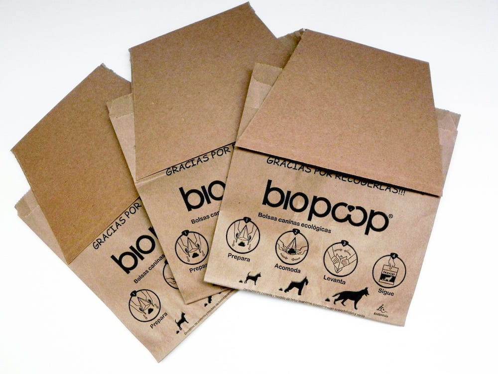 Biopoop, la bolsa para recoger las heces de tu mascota de forma ecológica