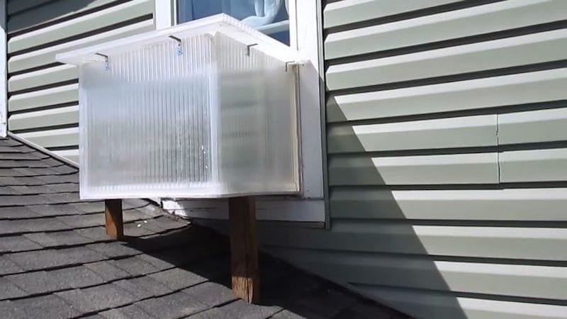 Cómo hacer un calentador horno solar para una ventana