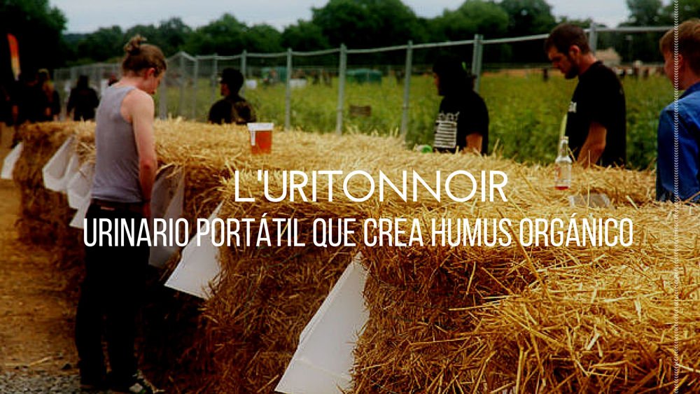 L'Uritonnoir, urinario portátil que crea humus orgánico