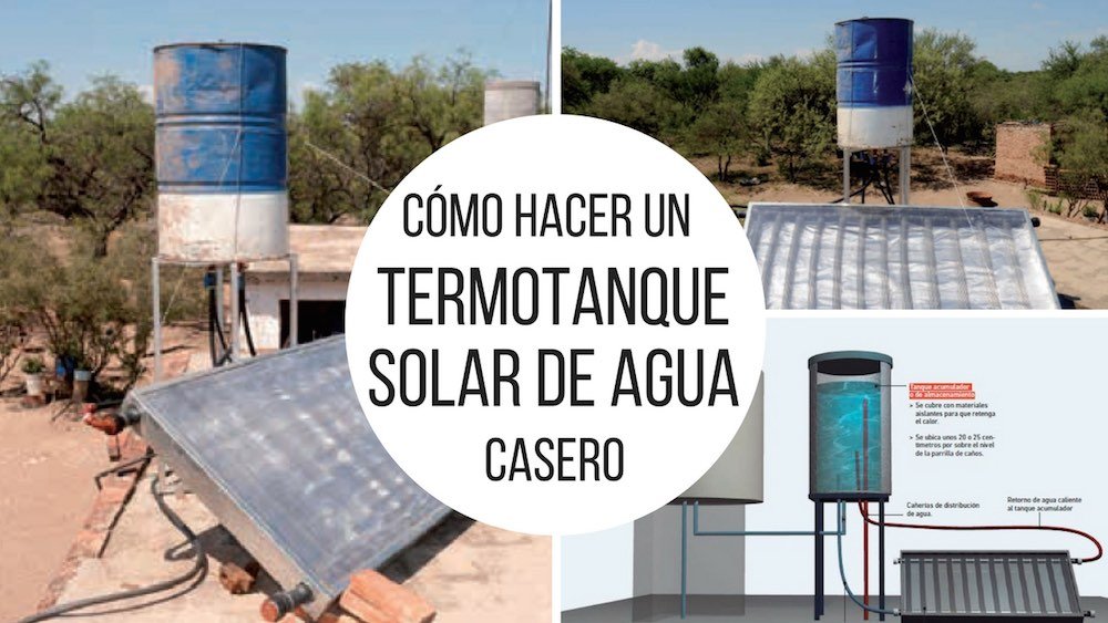 Aparecer Nota Diez Cómo hacer un termotanque solar de agua casero