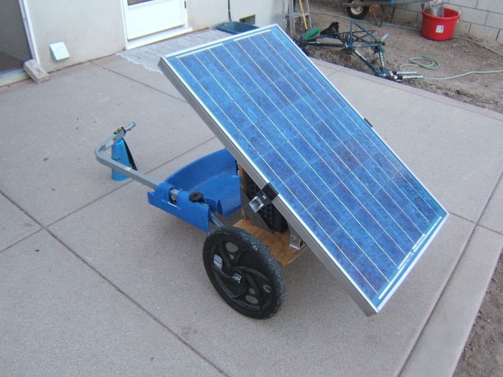 Generador solar móvil