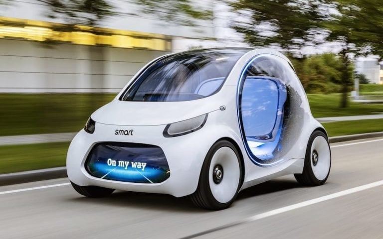 Coche Smart Nuevo Smart Fortwo Vision EQ eléctrico y autónomo listo para ...