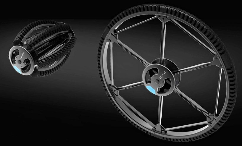 Revolve-wheel-plegable