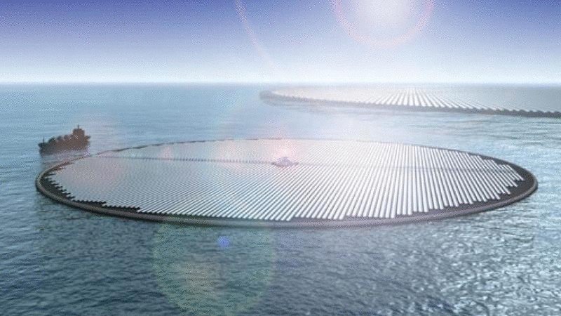 Holanda construirá la primera planta solar flotante sobre el mar del mundo