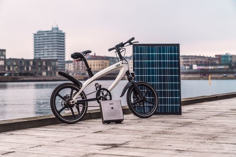 KVAERN, la primera bicicleta eléctrica off-grid