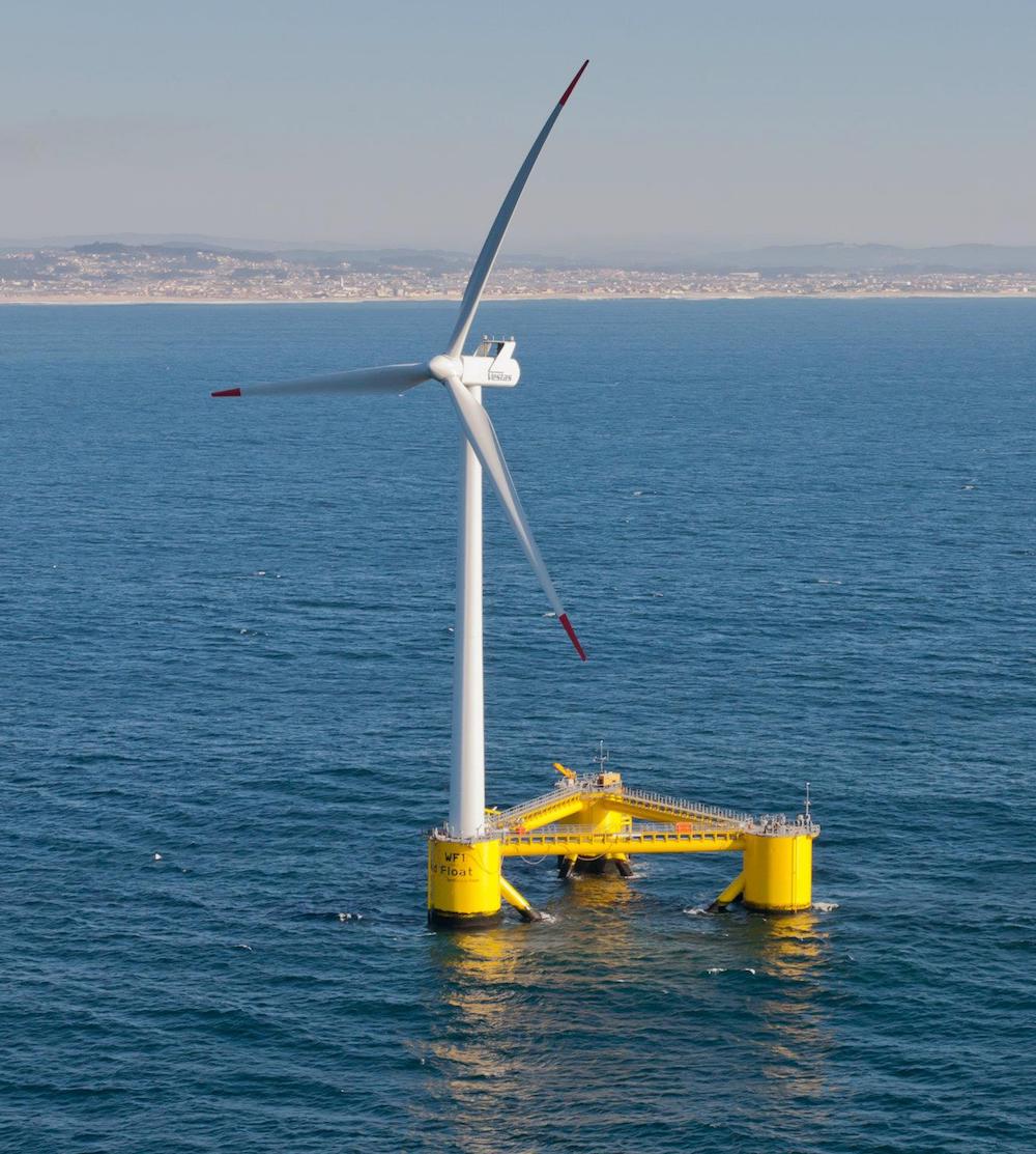 Modelo de código abierto para una turbina eólica marina de 15 MW