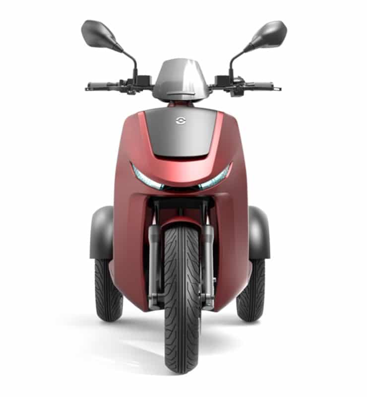 EEZON E3, la moto eléctrica de tres ruedas