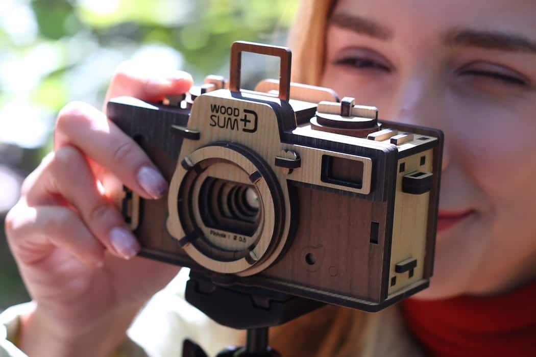 WOODSUM, la cámara de madera que puedes hacer tu mismo