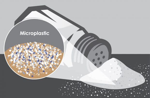 Microplásticos en sal. Imagen: Orakunya Shutterstock