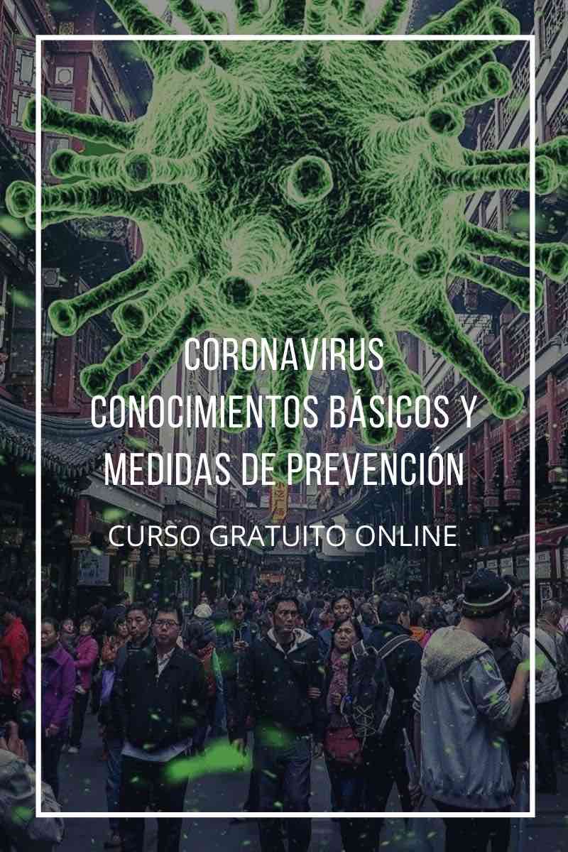 Curso online gratuito Cruz Roja: Coronavirus: Conocimientos básicos y medidas de prevención