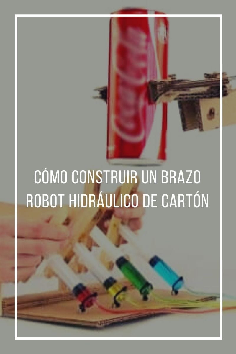 Cómo construir un brazo robot hidráulico de cartón