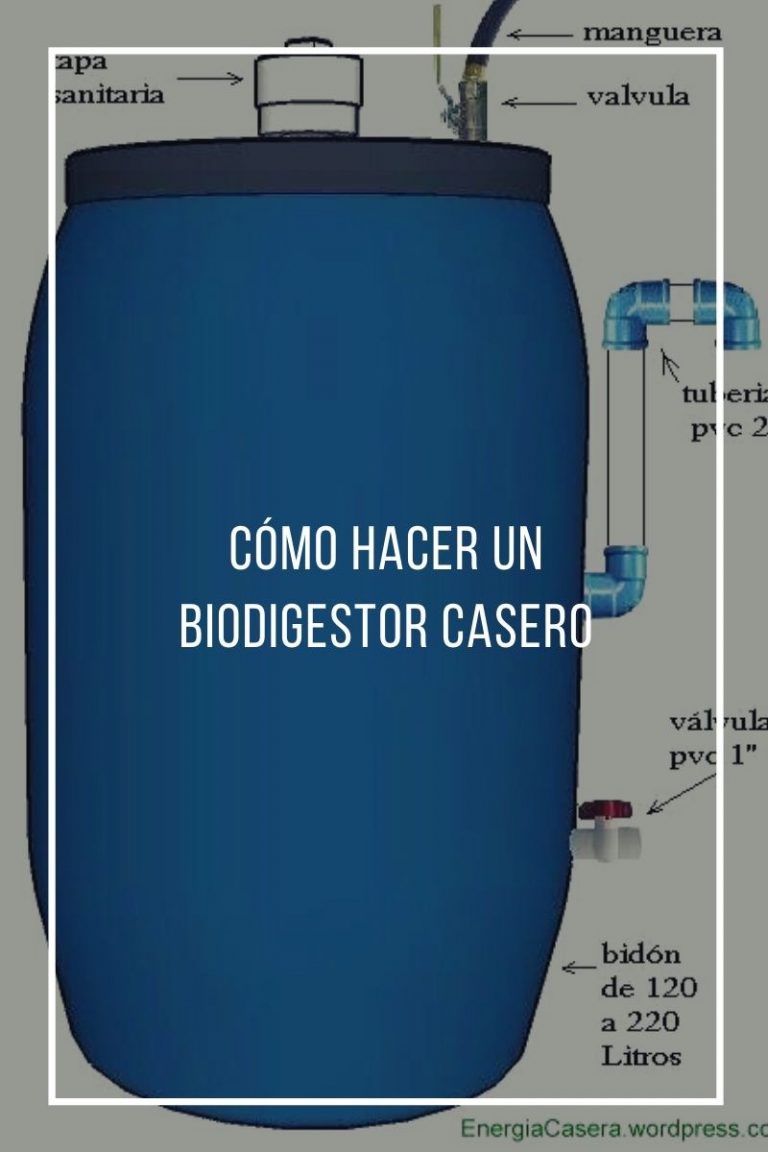 C Mo Hacer Un Biodigestor Casero San Luis Press