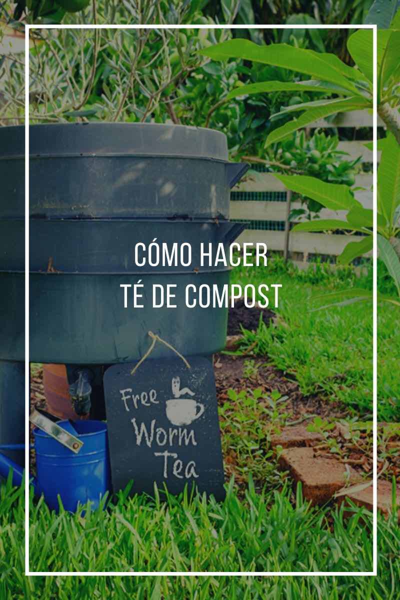 Cómo hacer Té de compost