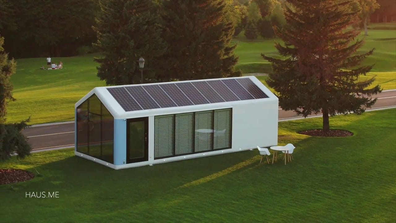 La casa prefabricada solar 20 veces más eficiente que una casa convencional