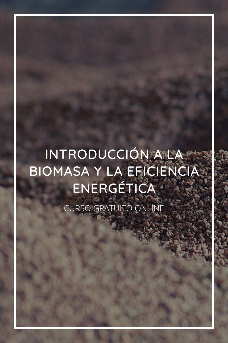 Curso gratuito online Introducción a la Biomasa y la Eficiencia Energética
