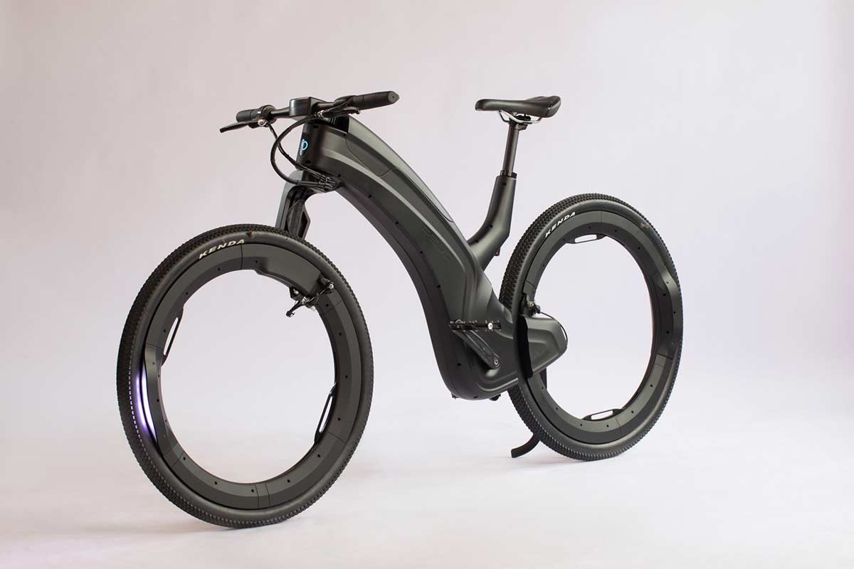Reevo Hubless bicicleta del futuro