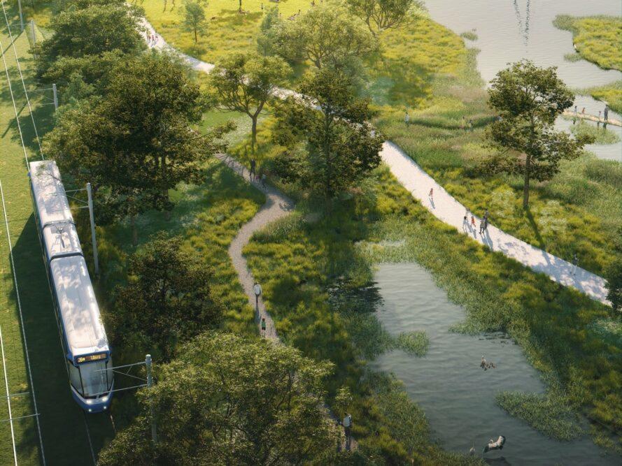 Este parque en Ámsterdam será capaz de ayudar a purificar el agua de la ciudad de forma natural