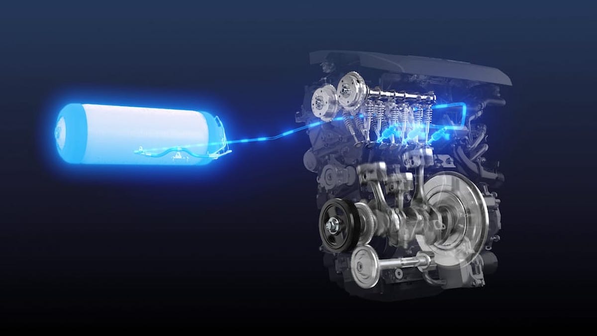 Toyota diseña un de 3 cilindros propulsado hidrógeno