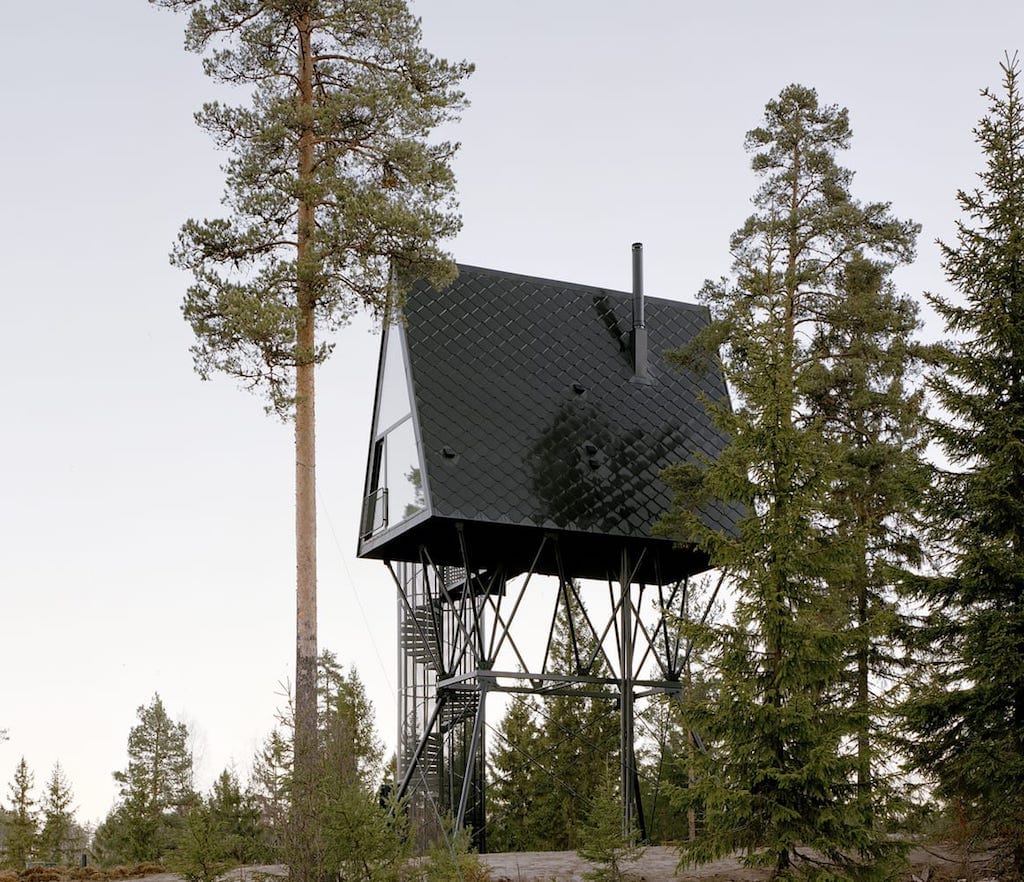Cabañas PAN Treetop, la experiencia de vivir sobre un bosque noruego