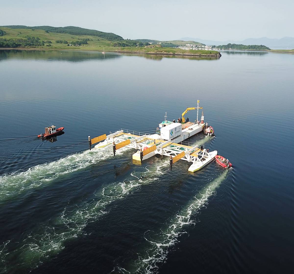 Rotores ultrarresistentes para captar la energía de las mareas "flotando"