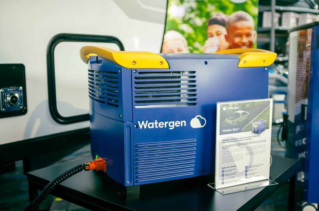 Generador portátil de aire a agua, hasta 20 litros al día de agua potable en cualquier momento y lugar