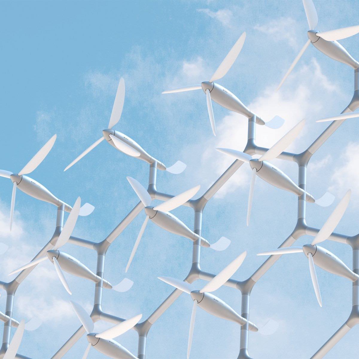 Estas turbinas eólicas hacen que obtener energía renovable sea tan fácil como el montaje de un LEGO