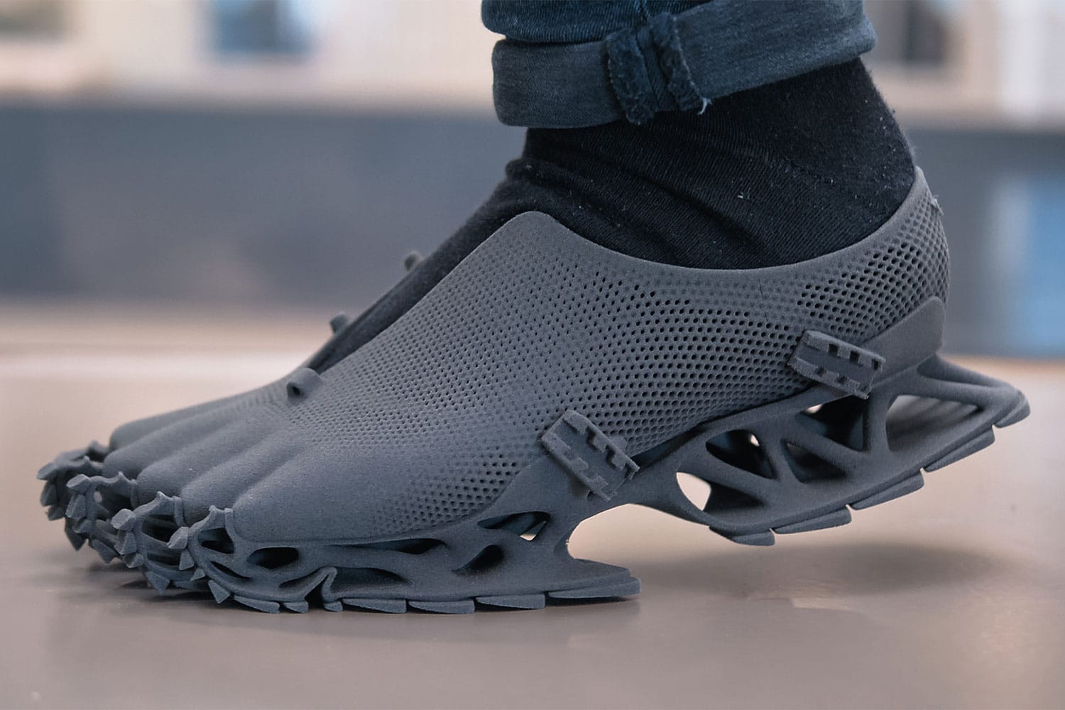 revista recluta Antemano The Cryptide Sneaker - la zapatilla 100% impresa en 3D por SLS