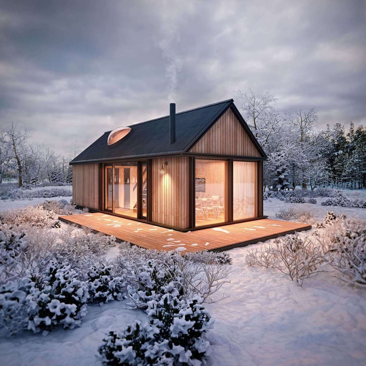 Esta casa prefabricada lo cambia todo: construcción española con tecnología  finlandesa por menos de 70,000 euros