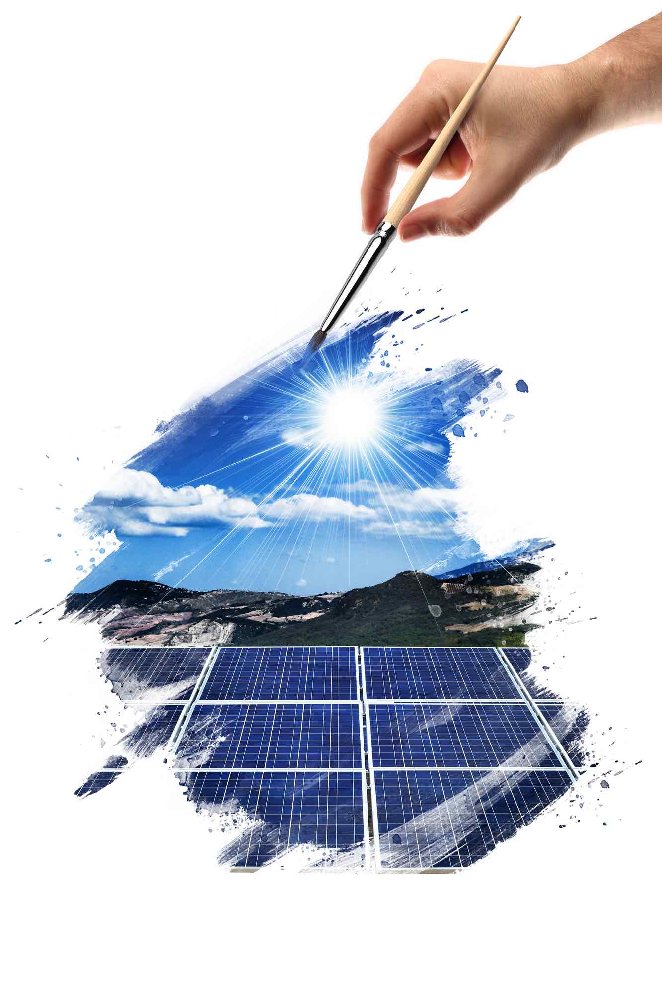 Pintura solar para generar electricidad: todo lo que necesitas saber + cómo funciona