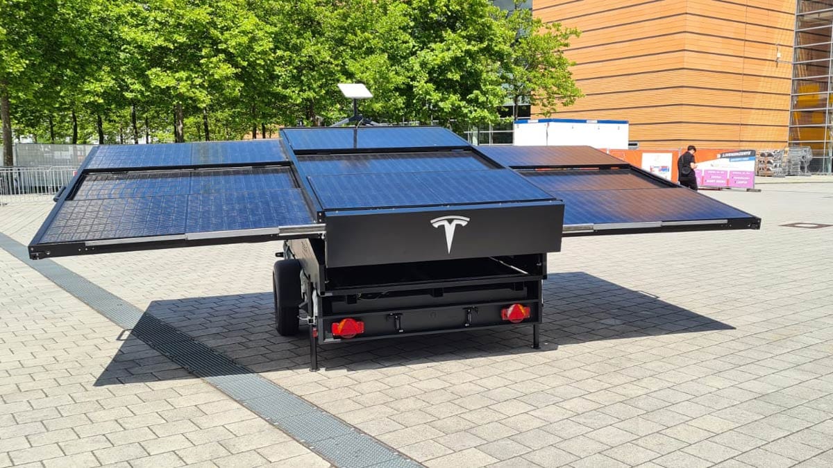 El nuevo remolque solar de Tesla podría ayudar a calmar la "ansiedad por la autonomía"