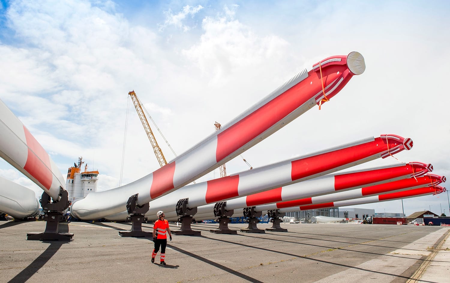 Instalan en Alemania el primer aerogenerador del mundo con palas reciclables