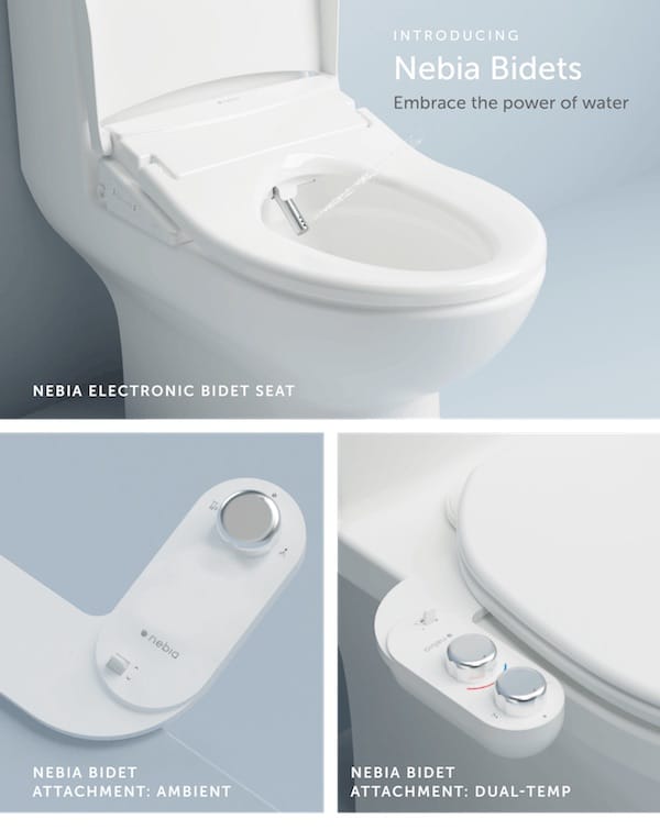 Anuncio solicitud harto Asiento-Bidet Nebia, la solución definitiva para dejar de usar papel  higiénico en el baño