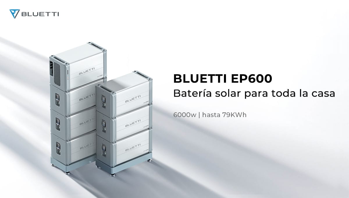 Hasta 6kW, 79kWh: BLUETTI presenta el sistema modular de almacenamiento de energía EP600 y B500 en la IFA 2022
